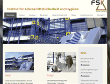 Tablet Screenshot of fsklabor.de